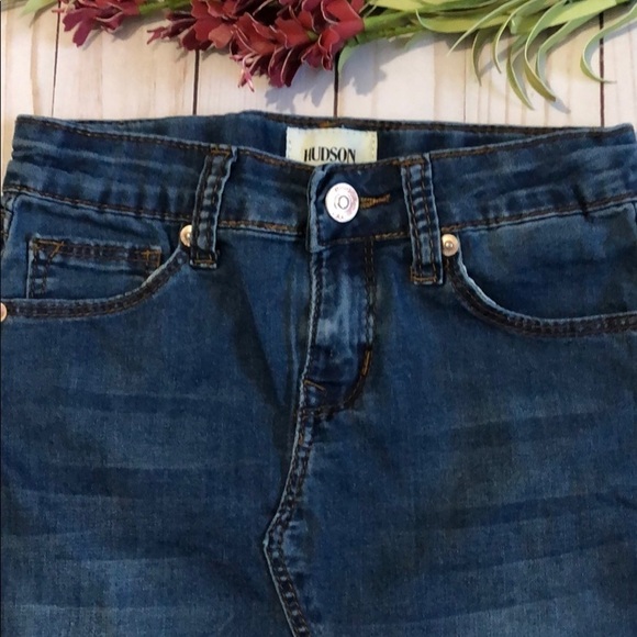 Hudson girls denim skirt size 8 EUC - Picture 3 of 8